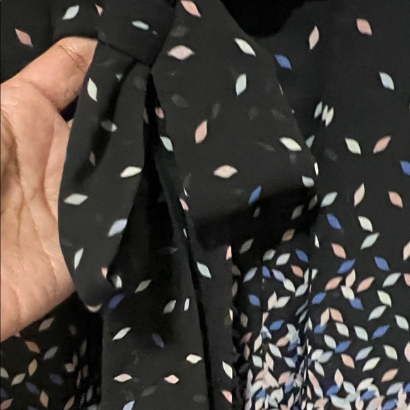 Maison Jules  Elegant Black and blue  Midi Dress - Picture 6 of 6